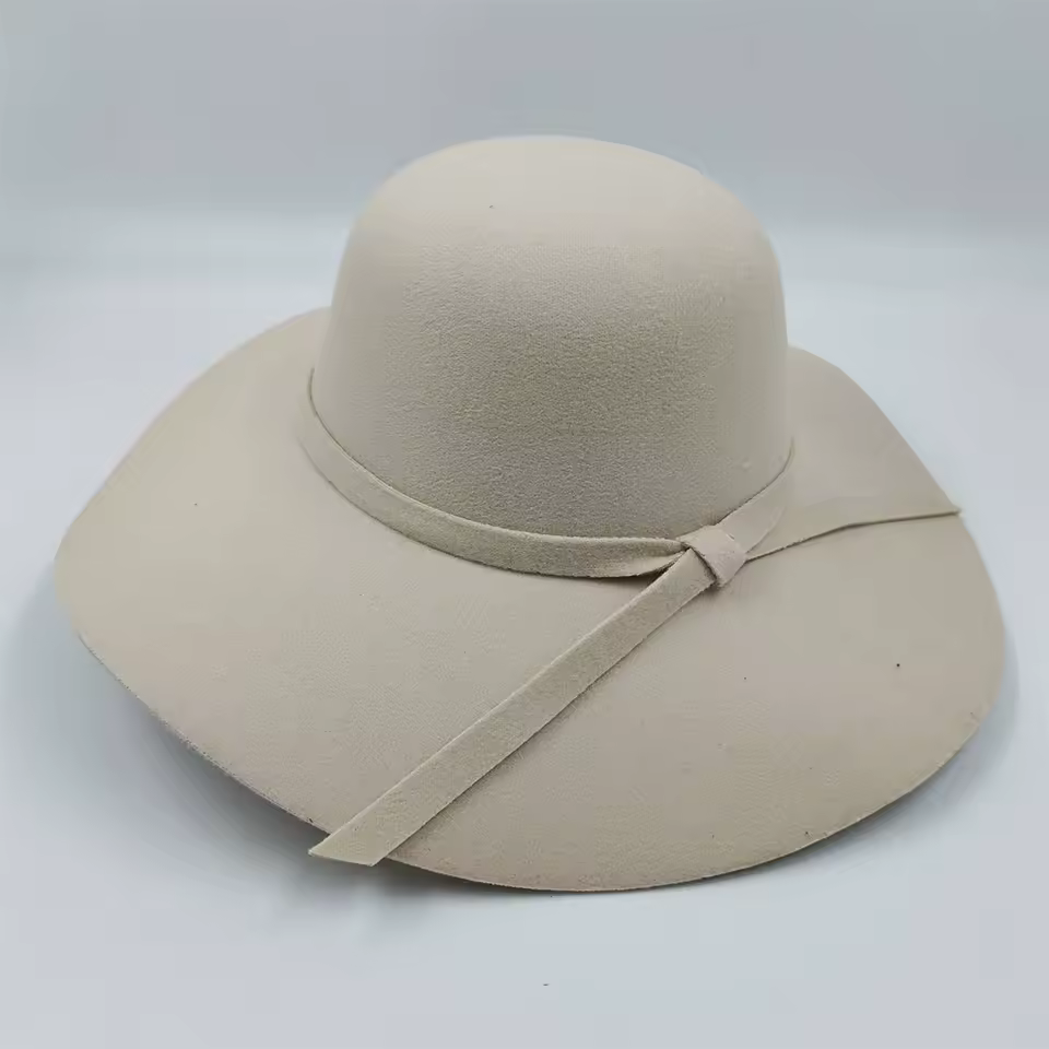 Vintage Big Brim Colorful Felt Fedora Fashion Dome Bucket Hat - Image 10