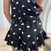 Vintage Tank Tops Sleepwear Sleeveless V-Neck Nightwear Shorts 2 Piece Set - Image 6