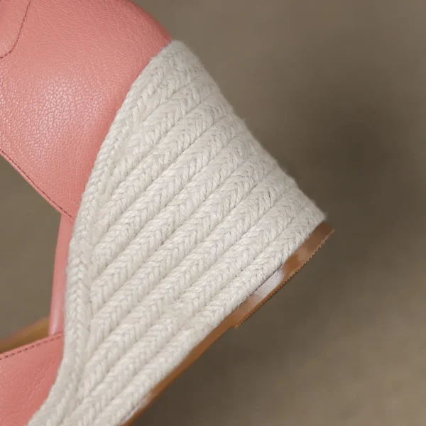 Bohemia Round Toe Narrow Band T-Strap Wedge Ultra High Heel Platform Sandals - Image 10