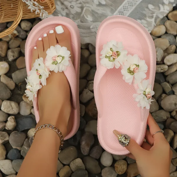 Casual Basic Versatile Comfort Soft Sole Flip-Flop Beach Style Slippers - Image 11
