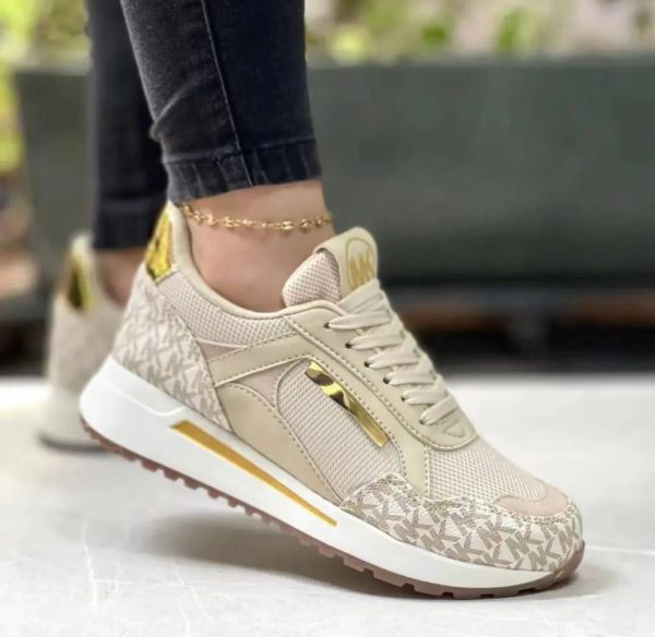Casual Bonded Leather Slip-On Low Heels Wedge Sports Shoes