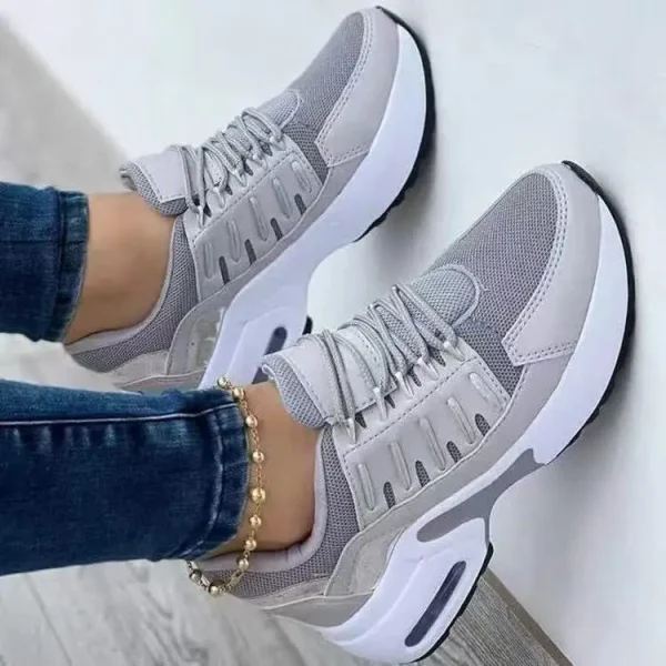 Casual Mesh Breathable Outdoor Lightweight Non-Slip Wedge Shoes - Image 2