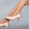 Casual Closed Toe Modern Quickstep Foxtrot Satin High Heel - Image 10