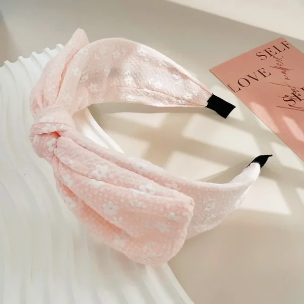 Casual Decorate Cotton Blends Hair Styling Accessories Small Flower Hairbands - Image 4