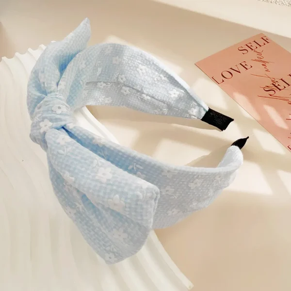 Casual Decorate Cotton Blends Hair Styling Accessories Small Flower Hairbands - Image 3
