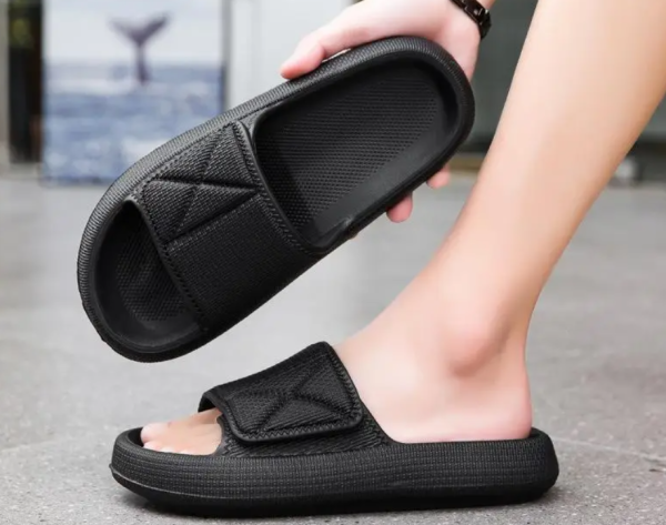 Casual Flip-Flop Adjustable Beach Style Couples Outer Wear Thick-Soled Slippers - Image 6