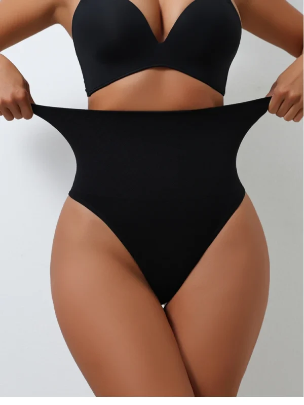 Casual High Waist Thongs Seamless Panties G-String Lingerie Tummy Control Shaping Girdle Shaper Underwear - Image 3