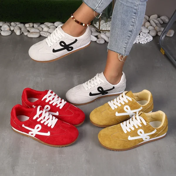Casual Lace-Up Light Walking Leisure Beautiful Outdoor Shoes - Image 12