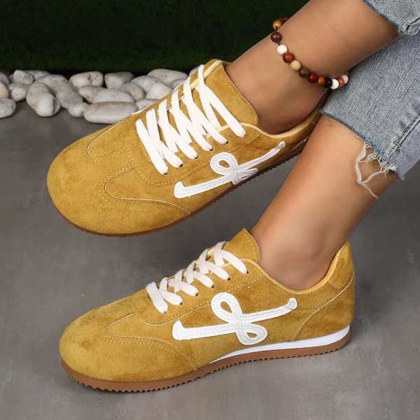 Casual Lace-Up Light Walking Leisure Beautiful Outdoor Shoes - Image 9
