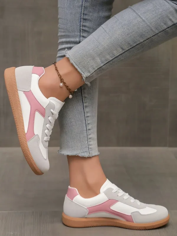 Casual Lace-Up Rubber Lightweight And Breathable Suitable Shoes - Image 4