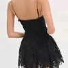 Casual Square Neck Sleeveless High Waist Temperament Mini Dress - Image 8