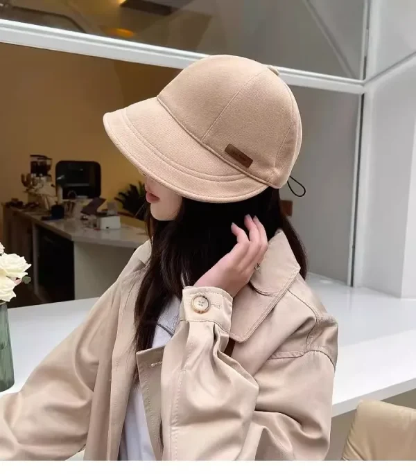 Casual UV Protection Cap Adjustable Cotton Wide Brim Bucket Caps Foldable Fisherman Sunhat