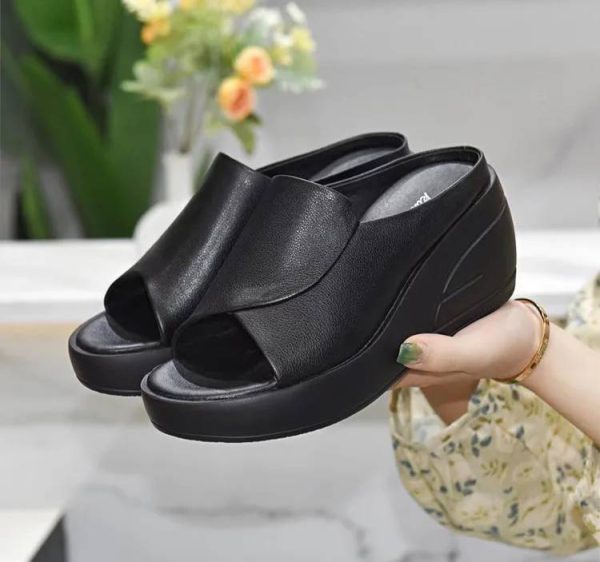 Casual Wedge Platform Open Toe Orthopedics Thick Bottom Slippers - Image 5