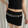 Decorated With A High-End Retro Simple Ethnic Style Thin Leather Waist Chain Accessory Dress Belt - Image 8