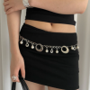 Decorated With A High-End Retro Simple Ethnic Style Thin Leather Waist Chain Accessory Dress Belt - Image 4