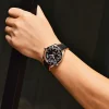 Elegant Ceramic Bezel Waterproof Automatic Top Brand Sports Sapphire Glass Mechanical Wristwatch