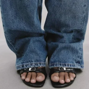 Elegant Fashion Sewing Solid Concise Open Toe Slip On Slipper