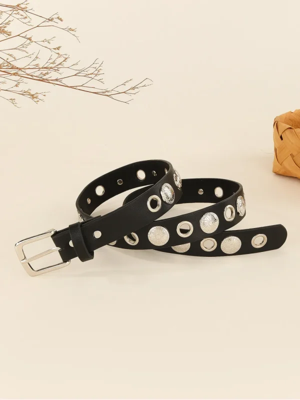 Elegant Metal Hollow Punk Style Chain Versatile Trouser Decoration Belt  - Image 4