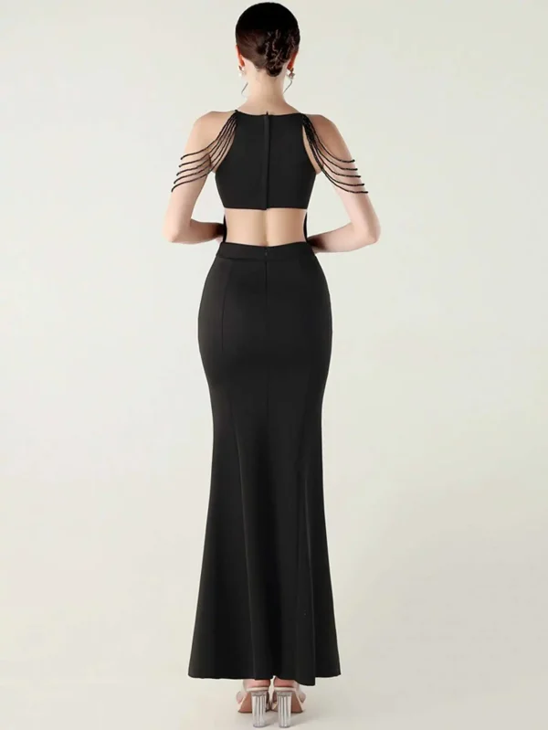 Elegant Rhinestone Birthday Party Luxury Prom Evening Dresses - Image 15