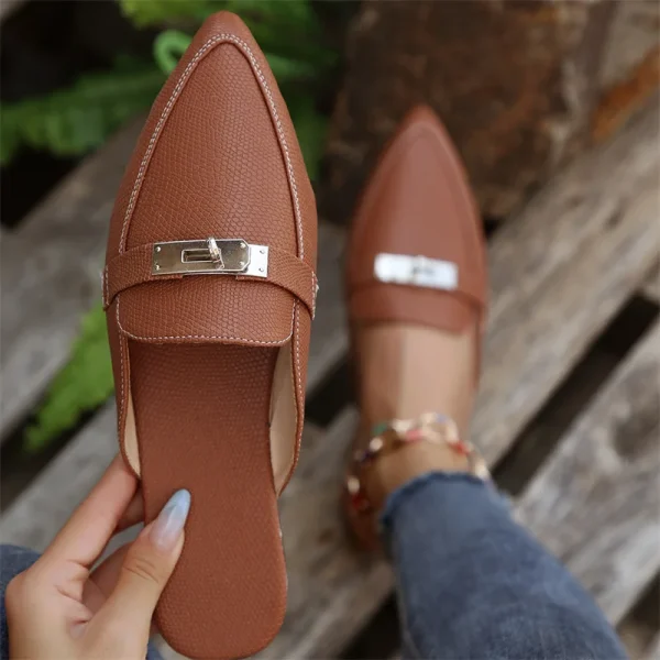 Formal Rubber Comfortable Versatile Wear-Resistant Lazy Flat Shoes - Image 2