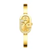 Luxury Cases Material Paper Oval Hook Buckle Temperament Bracelet Quartz Watch - Image 8