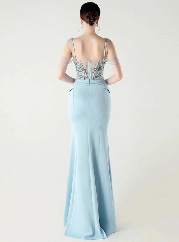 Luxury Elegant Backless Sleeveless  Erotic Vestidos Split Prom Party long Dresses - Image 9