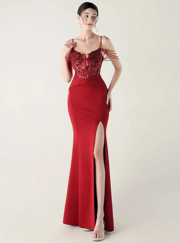 Luxury Elegant Backless Sleeveless  Erotic Vestidos Split Prom Party long Dresses - Image 19