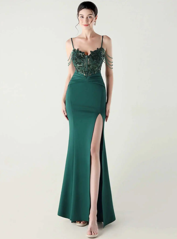 Luxury Elegant Backless Sleeveless  Erotic Vestidos Split Prom Party long Dresses - Image 10