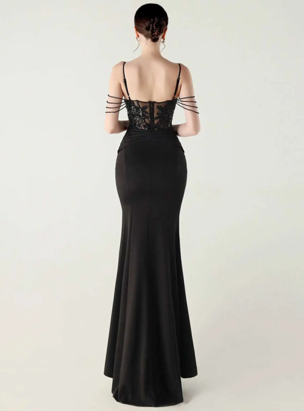 Luxury Elegant Backless Sleeveless  Erotic Vestidos Split Prom Party long Dresses - Image 3