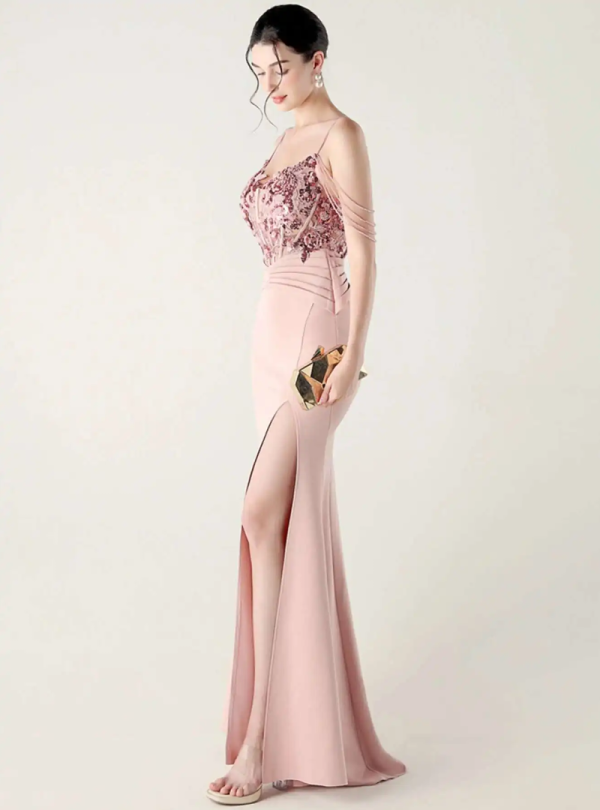 Luxury Elegant Backless Sleeveless  Erotic Vestidos Split Prom Party long Dresses - Image 14