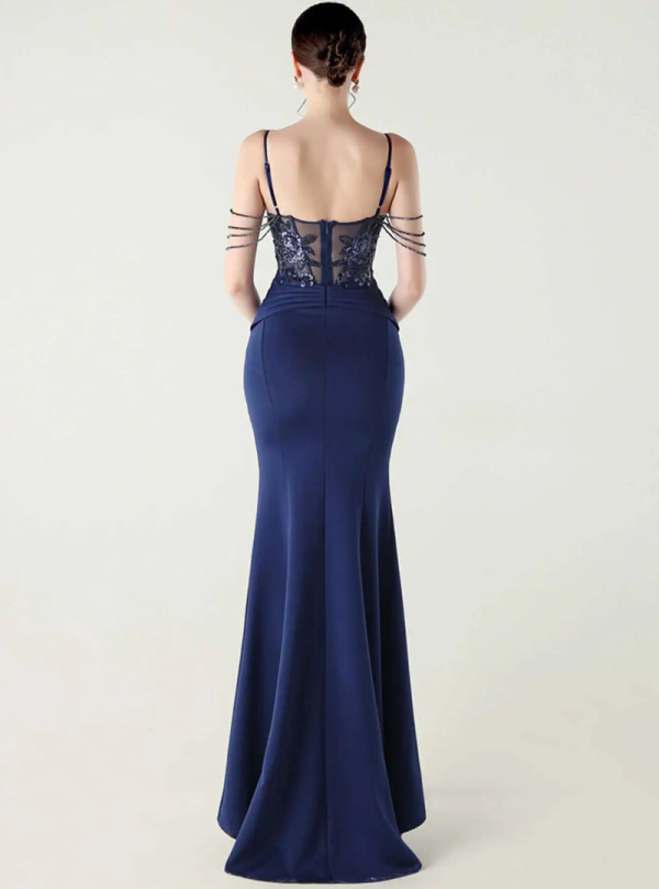 Luxury Elegant Backless Sleeveless  Erotic Vestidos Split Prom Party long Dresses - Image 6