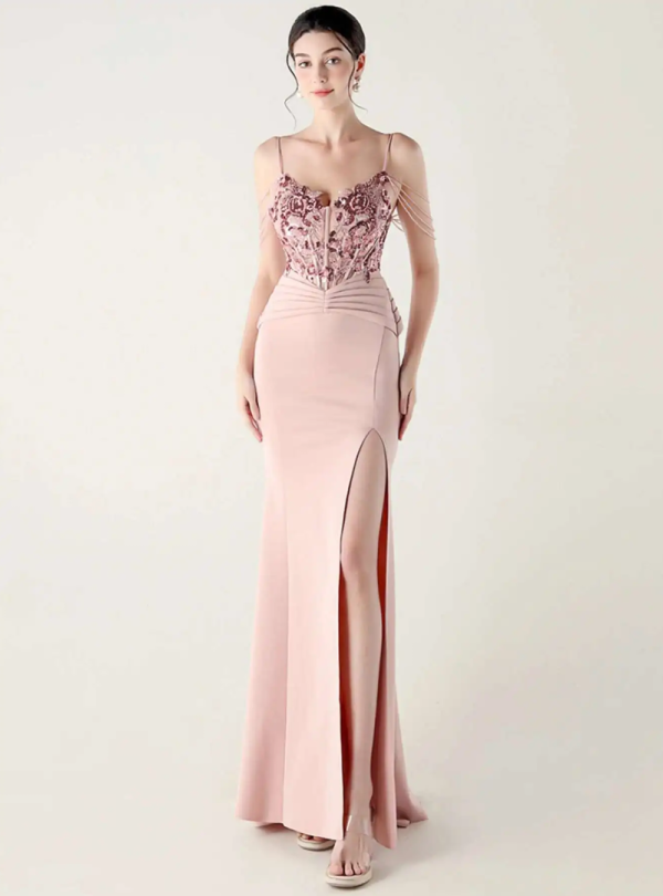 Luxury Elegant Backless Sleeveless  Erotic Vestidos Split Prom Party long Dresses - Image 13