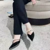 Luxury Pearls Rhinestones Patent Leather Pointed toe Thin High heels - Image 10