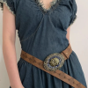 Retro Europe And The Wind Ethnic Print Leather Belt Personality Decoration With Jeans Belt - Image 13