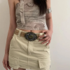 Retro Europe And The Wind Ethnic Print Leather Belt Personality Decoration With Jeans Belt - Image 6
