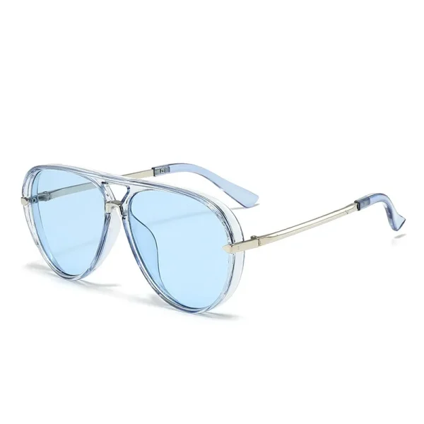 Retro Style Ins Street Large Frame Toad Photography Exaggerated Hip Hop Sunglasses - Image 2