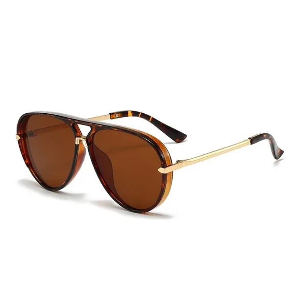Retro Style Ins Street Large Frame Toad Photography Exaggerated Hip Hop Sunglasses - Image 3