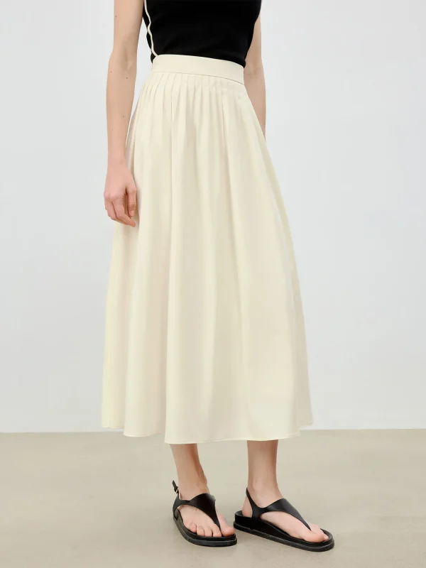 Romantic Ruffle Sleeveless Holiday Mid-Calf Top Skirt Set - Image 8