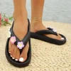 Versatile Soft Colorful Egg Flower Beach Style Outdoor Flip-Flops Slippers - Image 10