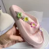 Versatile Soft Colorful Egg Flower Beach Style Outdoor Flip-Flops Slippers - Image 17