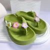 Versatile Soft Colorful Egg Flower Beach Style Outdoor Flip-Flops Slippers - Image 13