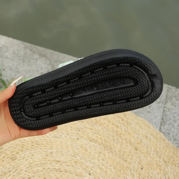 Versatile Soft Colorful Egg Flower Beach Style Outdoor Flip-Flops Slippers - Image 12