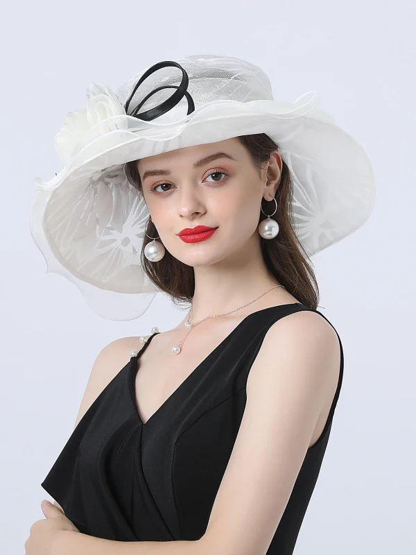 Casual Floral Travel Sun Protection Foldable Wide Brim Beach Sun Hat - Image 9