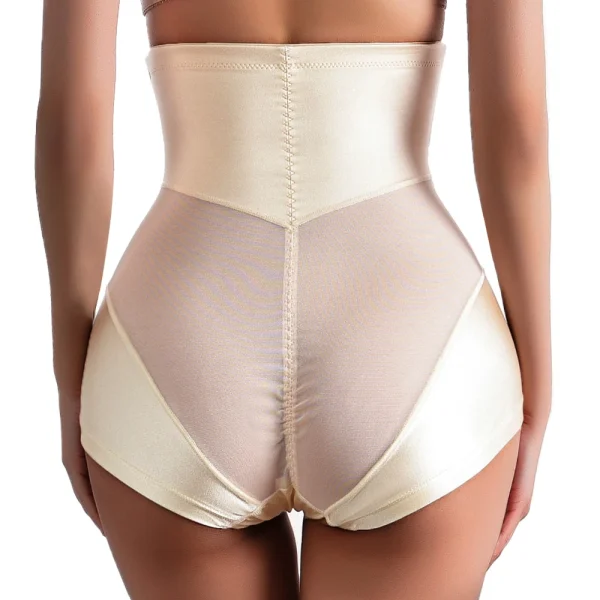 Casual High Waist Trainer Tummy Slimming Belly Control Body Underwear Briefs Zipper Panties Shapewear - Image 7