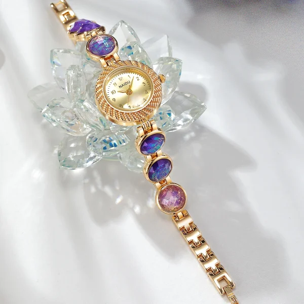 Casual Hook Buckle Alloy Limited Edition Versatile Quartz Watch - Image 5