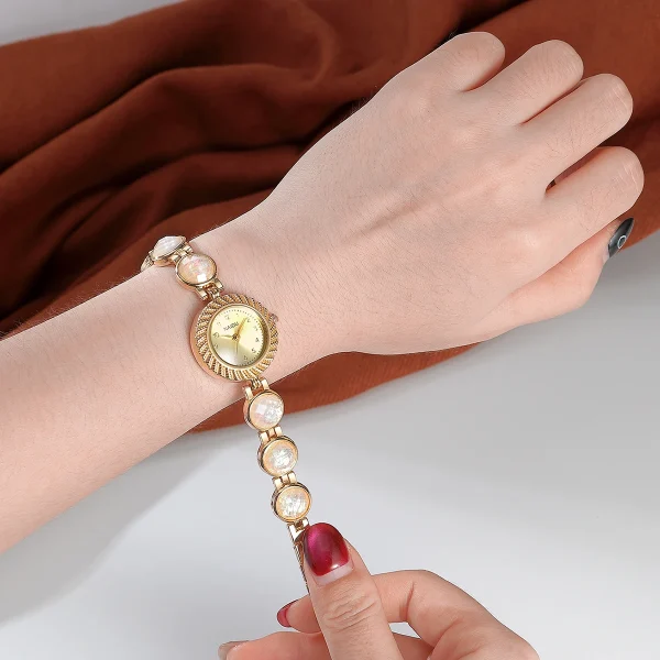 Casual Hook Buckle Alloy Limited Edition Versatile Quartz Watch - Image 2