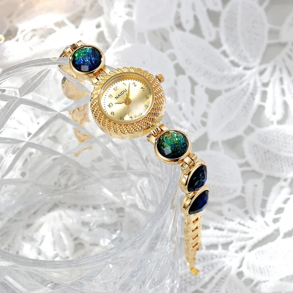 Casual Hook Buckle Alloy Limited Edition Versatile Quartz Watch - Image 10