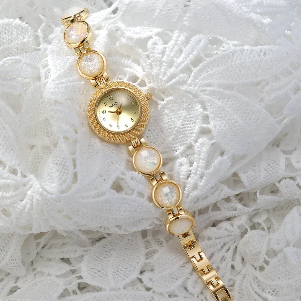 Casual Hook Buckle Alloy Limited Edition Versatile Quartz Watch - Image 8