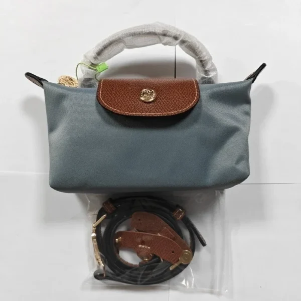 Casual Lather Satchel Coin Purse Cosmetic Mini Dumpling Crossbody Handbags - Image 4
