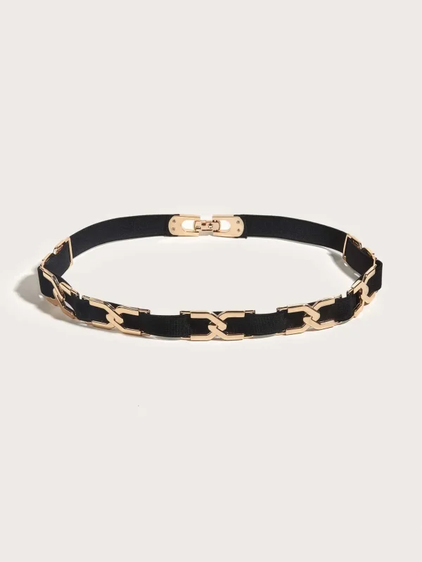 Casual Metal Accessory Decoration Minimalist Waist Accessories Simple Commuting Versatile Dress Belt - Image 3